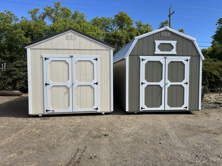 Utility shed and lofted barn on the lot in Vacaville